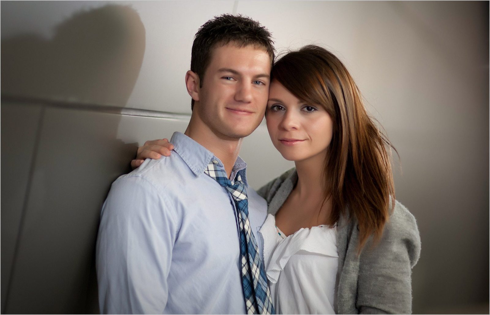 University of Cincinnati Engagement Photography Couple